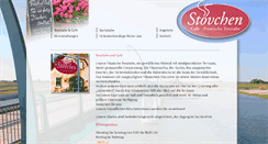 Desktop Screenshot of cafe-stoevchen.com